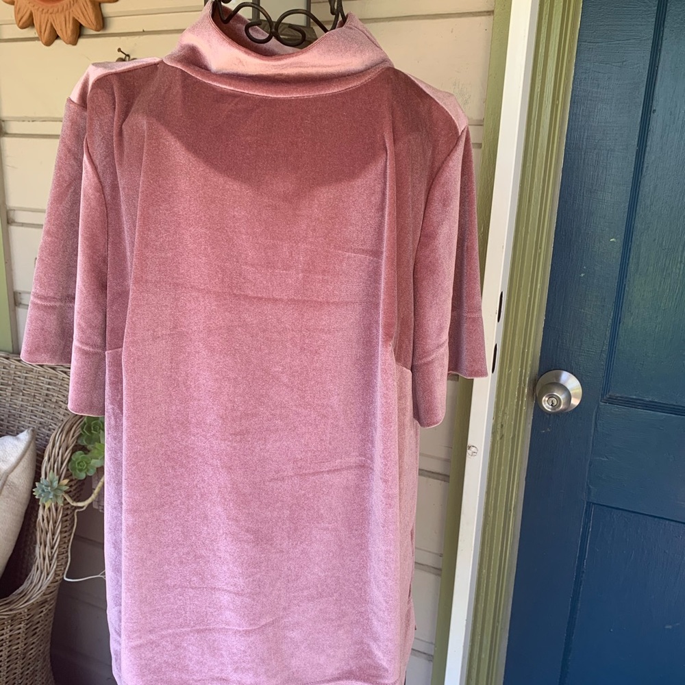 Anthropologie velour top